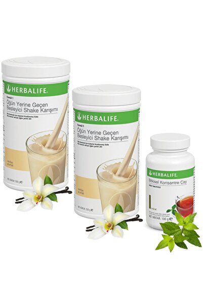 Herbalife Shake Vanilya 2 Çay Klasik 100 Gr