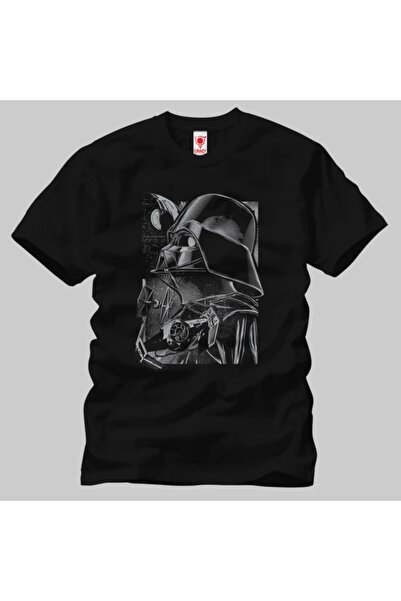 Crazy Зоряні війни Дарт Вейдер Чорний Космічний Корабель Чоловічий Футболка