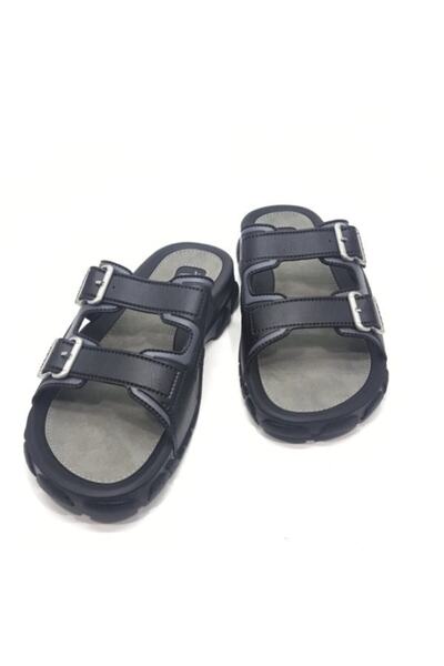 Ceyo 3200 Анатомічні чорні чоловічі капці