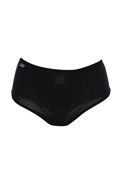 Tutku Жіночі чорні трусики з еластичним поясом 924