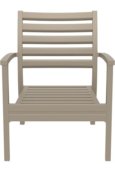 Siesta Artemis Xl Sandalye Balkon Teras Bahçe Sandalyesi Kum Gri