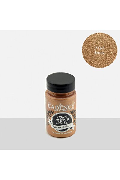 Cadence Dora Hibrit Metalik Multisurface Akrilik Boya 90 Ml 7167 Bronz