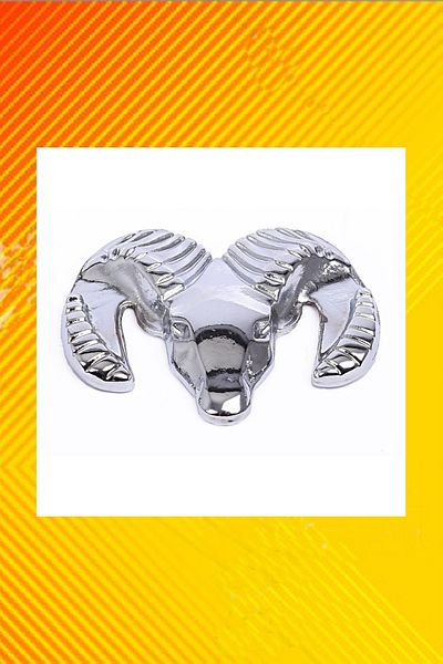 Sedef Casting Arma Ram Head Chrome 2 Pieces