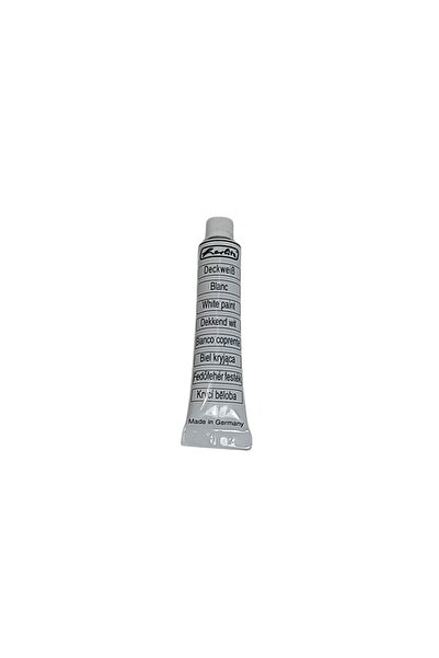 Herlitz 7,5 Ml Tüp Chinese White-çin Beyazı Suluboya Tüpü
