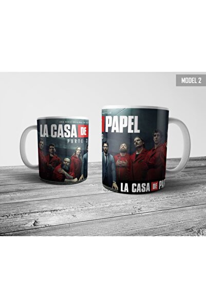 Pixxa La Casa De Papel Kupa Bardak Model 2