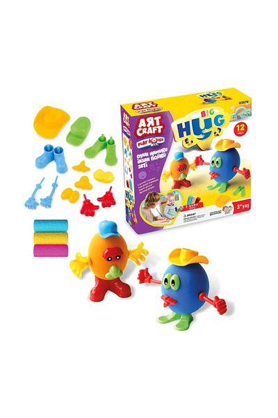 DEDE Toys Art Craft Human Figure Set Play Dough 150 Gr