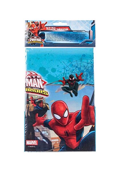 THE PARTY STORE Spiderman Savaşçı Plastik Masa Örtüsü