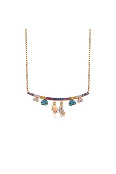 Mia Vento Anneme Hediye Temalı Özel Gümüş Kolye