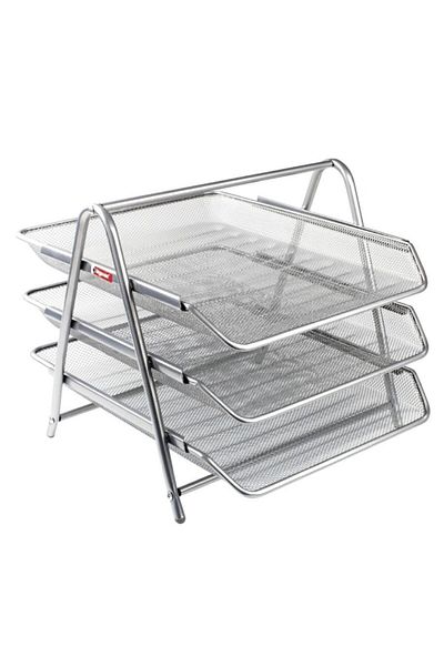 Bigpoint Metal Briefcase Bigpoint 3 Pieces Silver (Bp413-11)