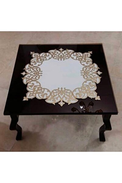 Diva Home غطاء طاولة قهوة فاخر 70x70 سم
