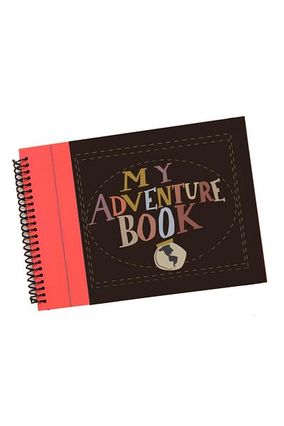 PAKLON دفتر ملاحظات بتصميم My Adventure Book (الصفحة الداخلية للكرافت)