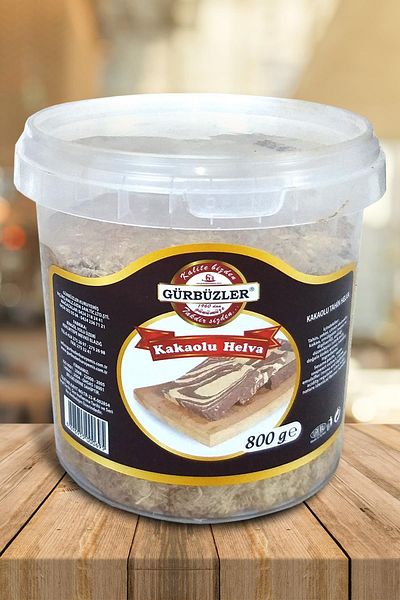 GÜRBÜZLER KURUYEMİŞ Halva Cocoa - 800 Grams
