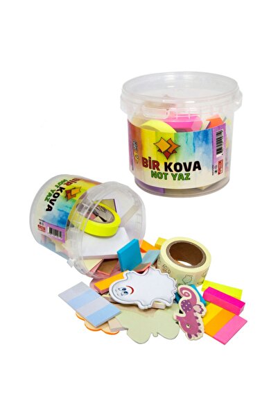 Naturist Notyaz Mıx Ekonomik Kova 200 Gr Arkası Yapışkanlı Bloknot