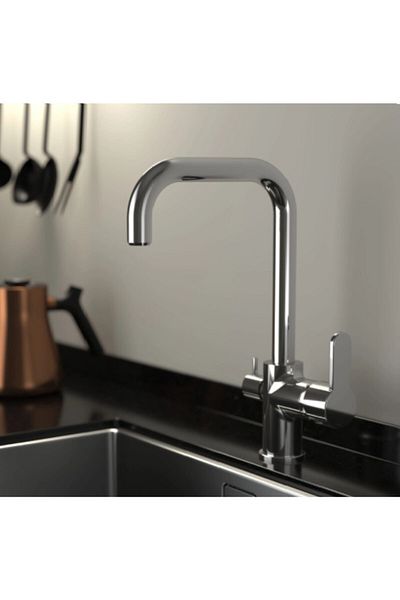 Adell Kitchen Faucet Lento Pro with Purification Outlet Chrome