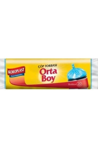 Koroplast Strong Garbage Bag Medium Size 15 Pieces Set of 12