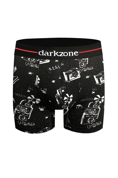 darkzone Ανδρικά μαύρα μπόξερ