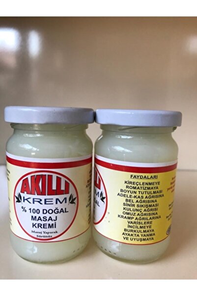 ŞEREF KUDEN KURUKAHVE VE BAHARAT Akıllı Krem %100 Doğal Masaj Kremi 100 Gr. X...