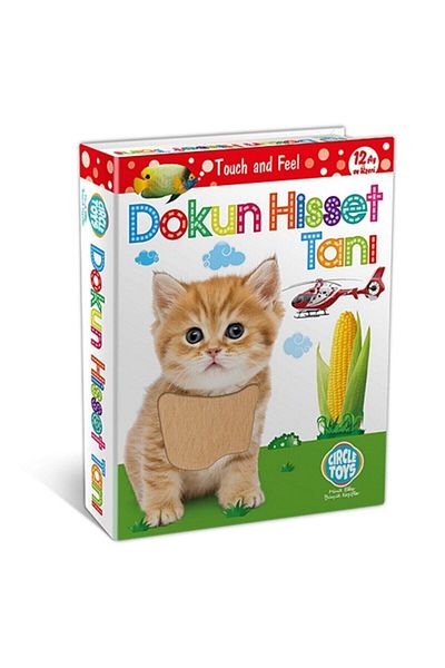 Circle Toys مجموعة تشخيص الحيوانات المغناطيسية واللمس