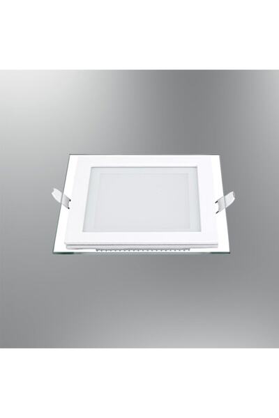 Özcan Aydınlatma 0202-15K Sıva Altı LED Panel Camlı Kare 6500K