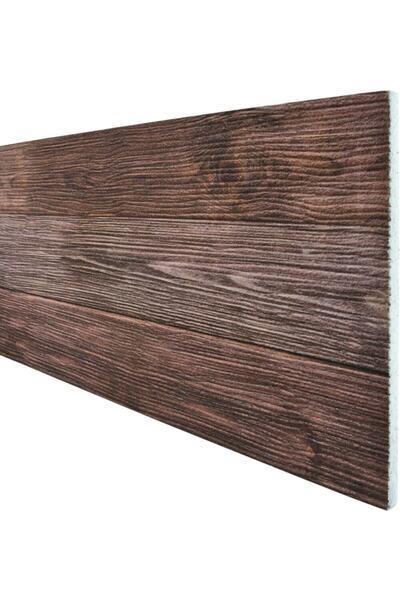 Pandekor 5 Adet (2,5M2) X Ahşap Desenli 3 Boyutlu Renkli Strafor Köpük Duvar ...