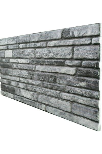 Pandekor 5 Adet (2,5M2) X Kesme Taş Desenli 3 Boyutlu Renkli Strafor Köpük Du...