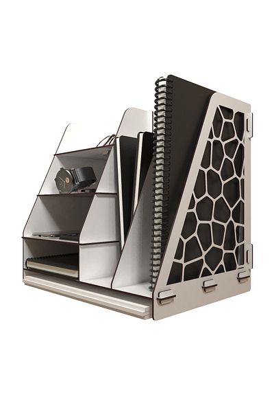 KUK Design Voronoi Модерен офис органайзер за документи A4 (beywz)