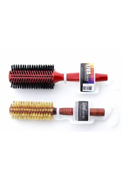 Liva مجموعة احترافية مقاومة للحريق مكونة من قطعتين - مجفف شعر وفرشاة شعر