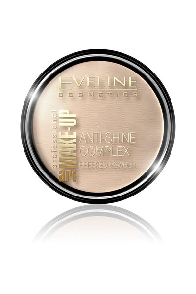 Eveline Cosmetics بودرة مطفية معدنية احترافية - رقم 31 شفاف