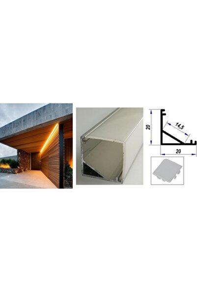 SPL 90 Derece Köşe Led Profili