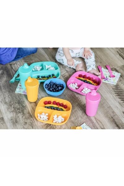 Replay Unisex Bebek Yeşil Bölmeli Tabak - Su Yeşili