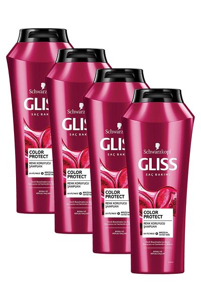 Gliss 500 Ml X 4 Color Protect Shampoo