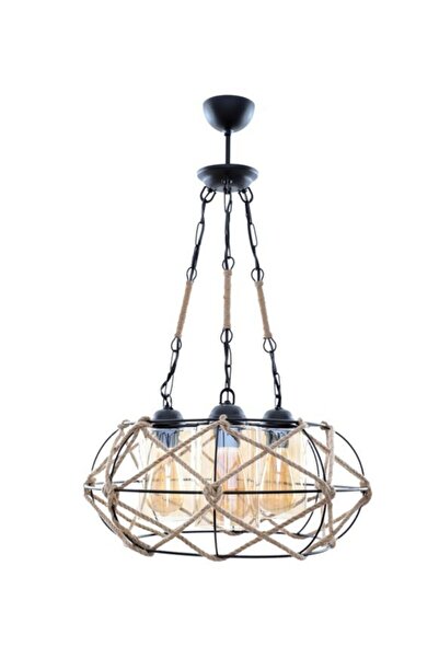 Begüsa Mevsim 3 Lü Yuvarlak Siyah