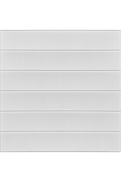 Renkli Duvarlar Nw43 Beyaz Lambiri Arkası Yapışkanlı Esnek Kırılmaz Silinebilir Duvar Paneli 3d Duvar Kağıdı