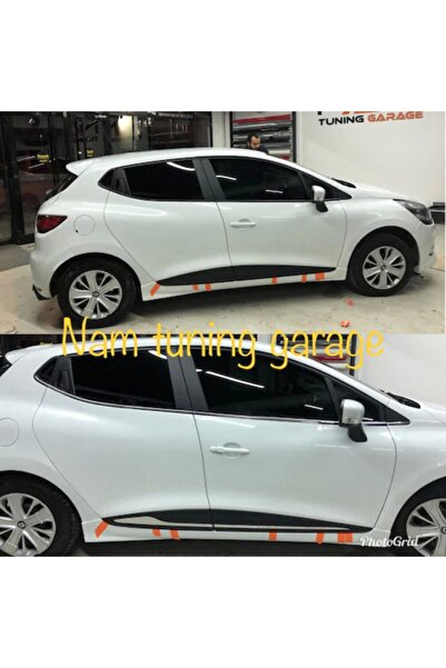 Dynamic Renault Clıo 4 Krom Kapı Çıtası 4 Parça 2012 -2018 P.çelik