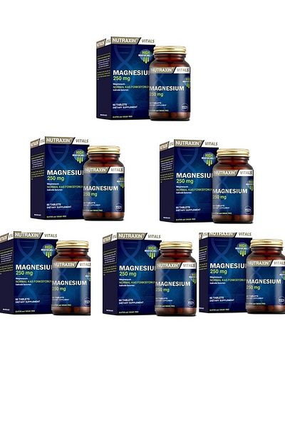 Nutraxin 6 Pieces 250 Mg Magnesium