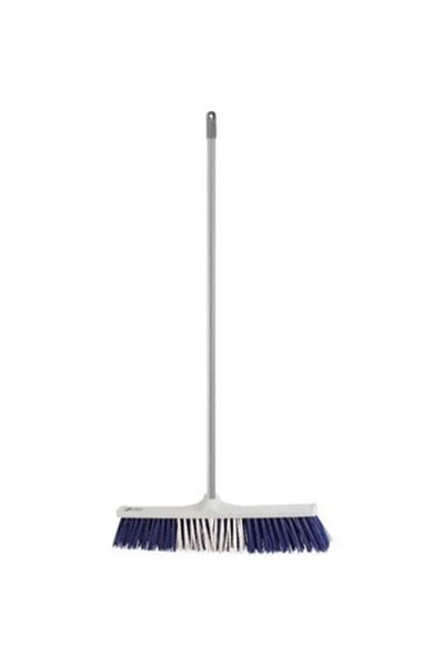 ikatem Square Brush Hard Brush 60 cm Metal Handle