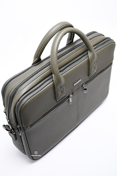 LOS ANGELES POLO CLUB Χακί Unisex Laptop & Χαρτοφύλακας