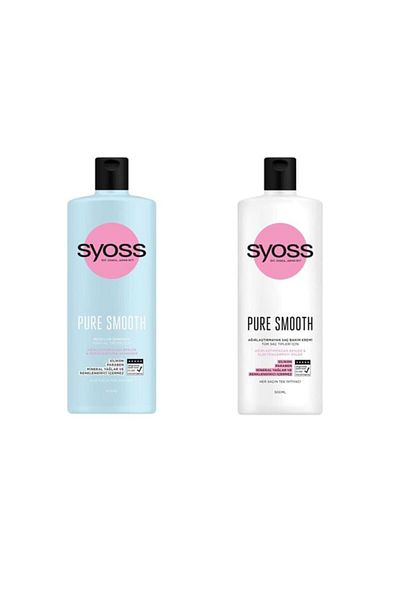 Syoss Smonth Pure 500 ml Shampoo and Conditioner Set of 2
