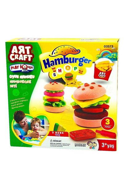 DEDE Art Craft Hamburger Set Play Dough 150 Gr P26210S1945
