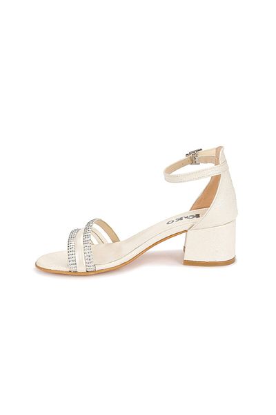 Kiko Kids Kiko 766 - Sandale zilnice pentru fete cu toc de 3 cm