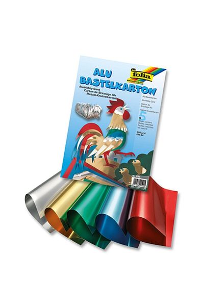 Folia Aluminum A4 300 Gsm 5 Colors 5 Layers