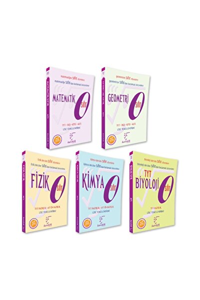 Karekök Yayınları Sıfır Serisi Sayısal Kazandıran Full Set 5 Kitap Matematik ...