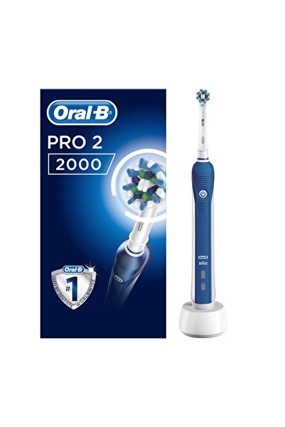 Oral-B Pro 2000 Şarj Edilebilir Diş Fırçası Cross Action