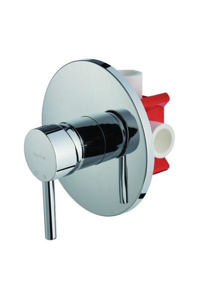 TESKA Ankastre Yuvarlak Duş Bataryası-arm-ts-btk040