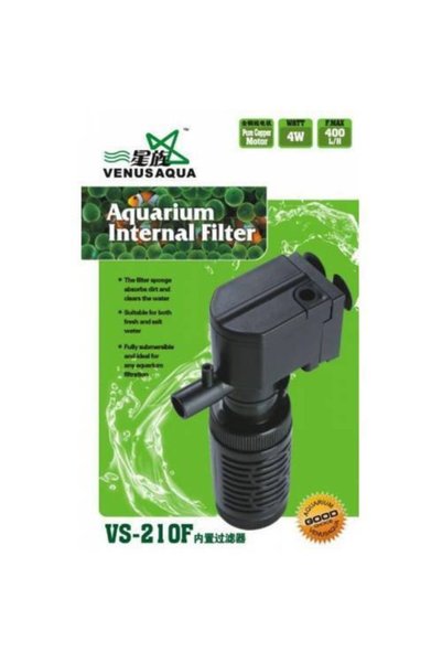 Venusaqua Vs-210f Akvaryum Iç Filtre 400 L/h 4w