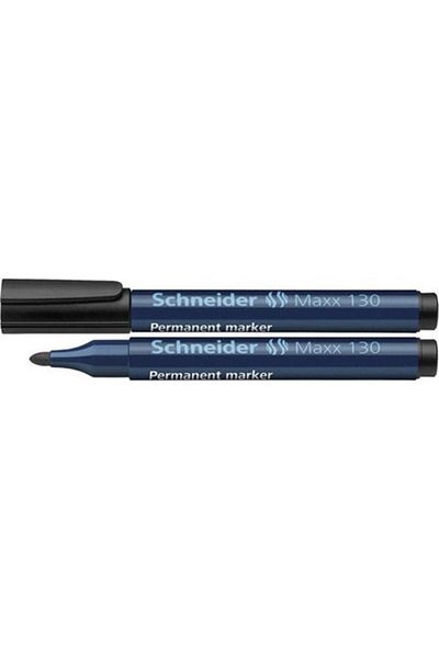 SCHNEIDER 130 Black Round End Permanent Marker