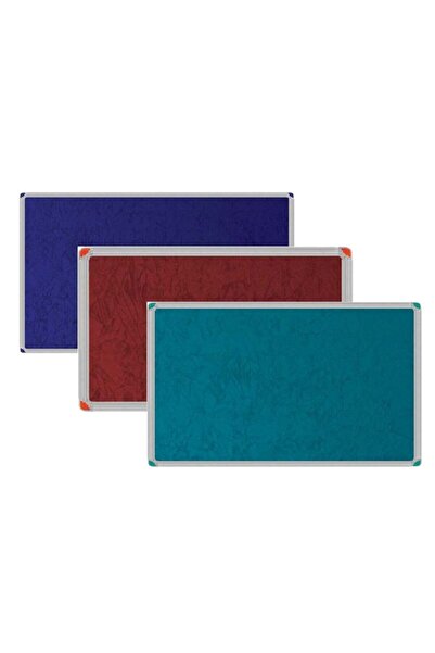 Panda 60x90 Cm Kumaş Kaplı Pano Duvara Monte Alüminyum Çerçeveli