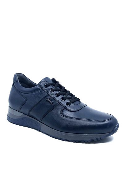 Fosco Pantofi pentru bărbați, din piele naturală, albastru bleumarin 2101-1 305