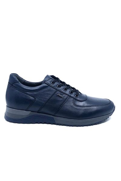 Fosco Pantofi pentru bărbați, din piele naturală, albastru bleumarin 2101-1 305