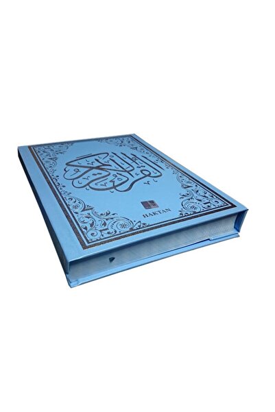 Haktan Yayın Dağıtım Mavi Renk Sesli Kuranı Kerim Rahle Boy - Haktan Yayınları